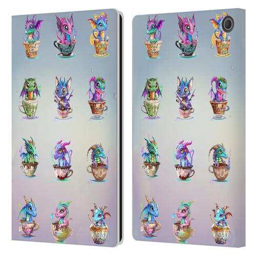 Étui tablette Fire Max 11 anti-rayures motif dragon