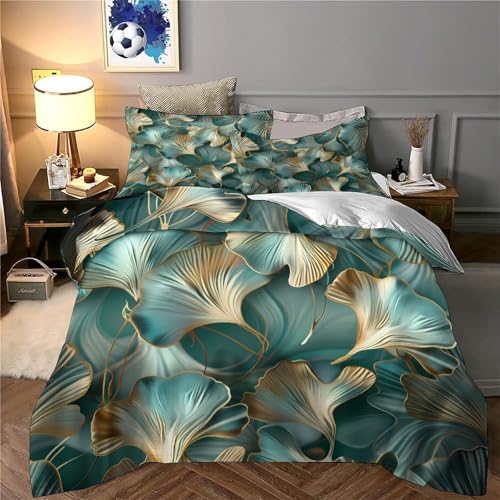 Housse de couette 200x200cm pain d'épice microfiche 3D Noël