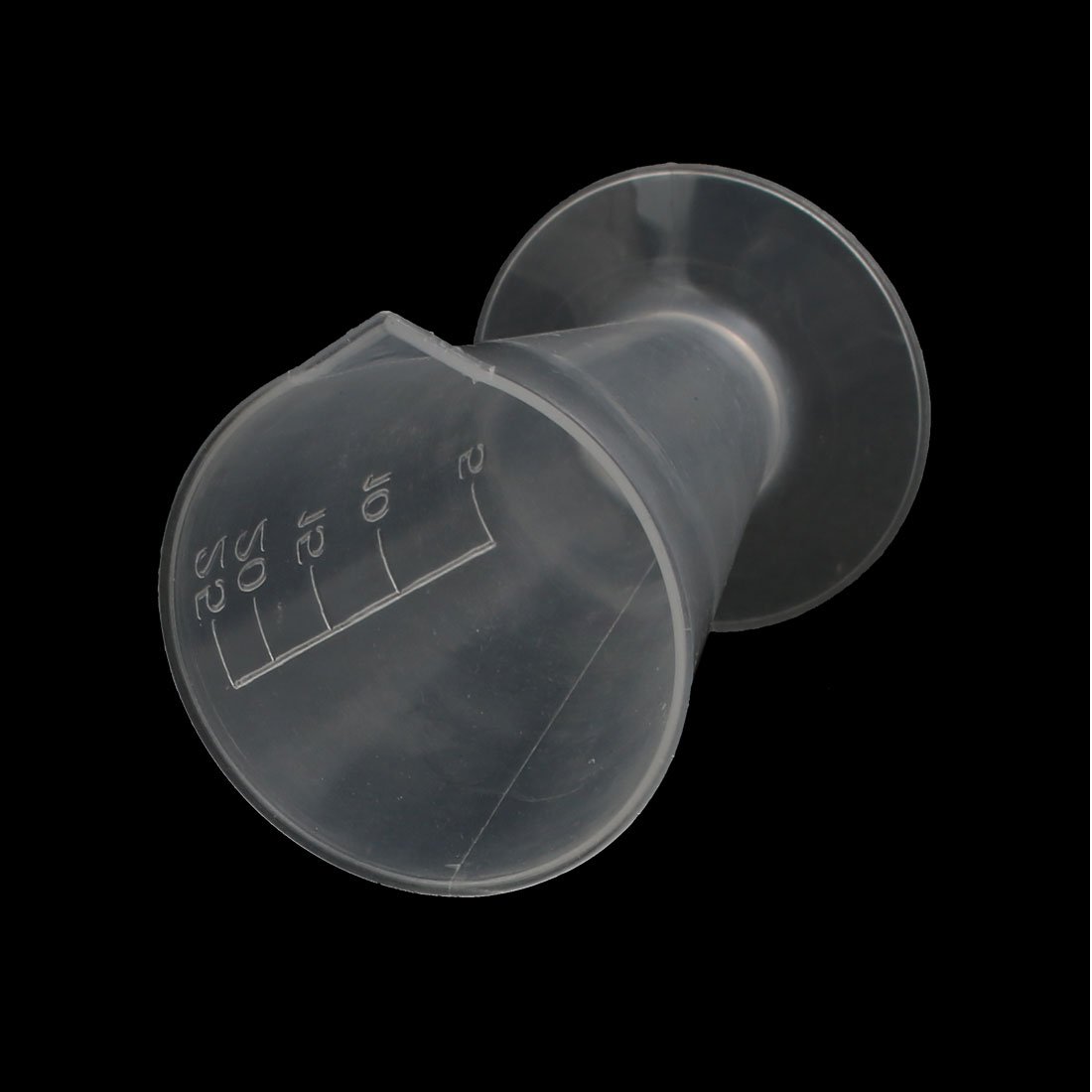 Aexit 5PCS 25ml Gauge Laboratory Water Liquid Testing Beaker