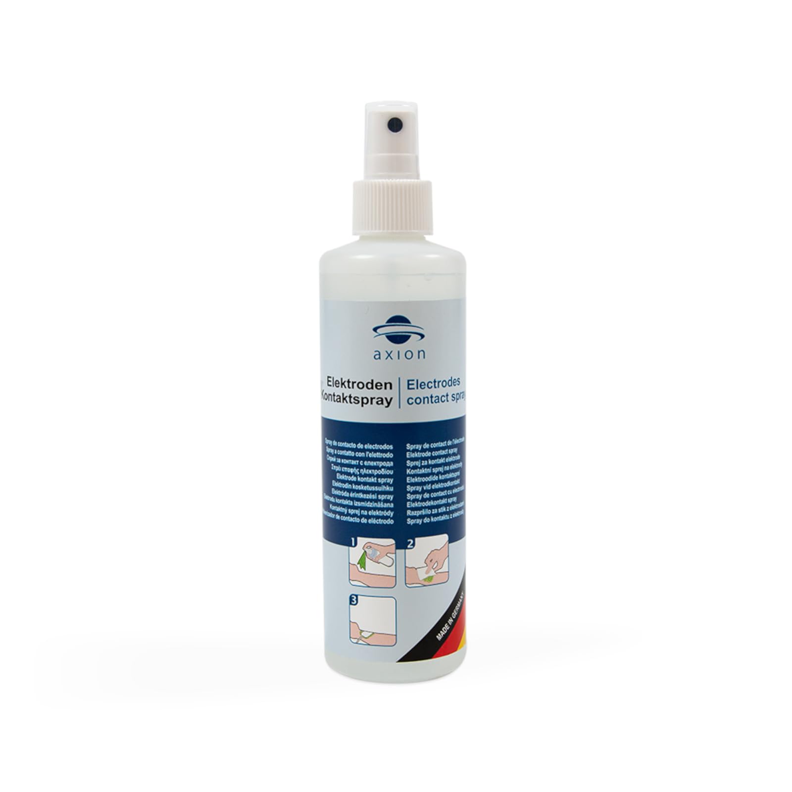EMS Allenatore Pavimento Pelvico 4x Elettrodi 5x5 cm & Spray | Allenamento EMS Pavimento Pelvico per Incontinenza: Urinaria e Fecale, Recupero Postpartum, Tonificazione del Pavimento Pelvico
