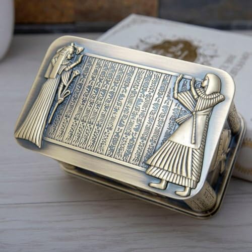 Boîte à bijoux pharaon déco vintage pour coiffeuse chic