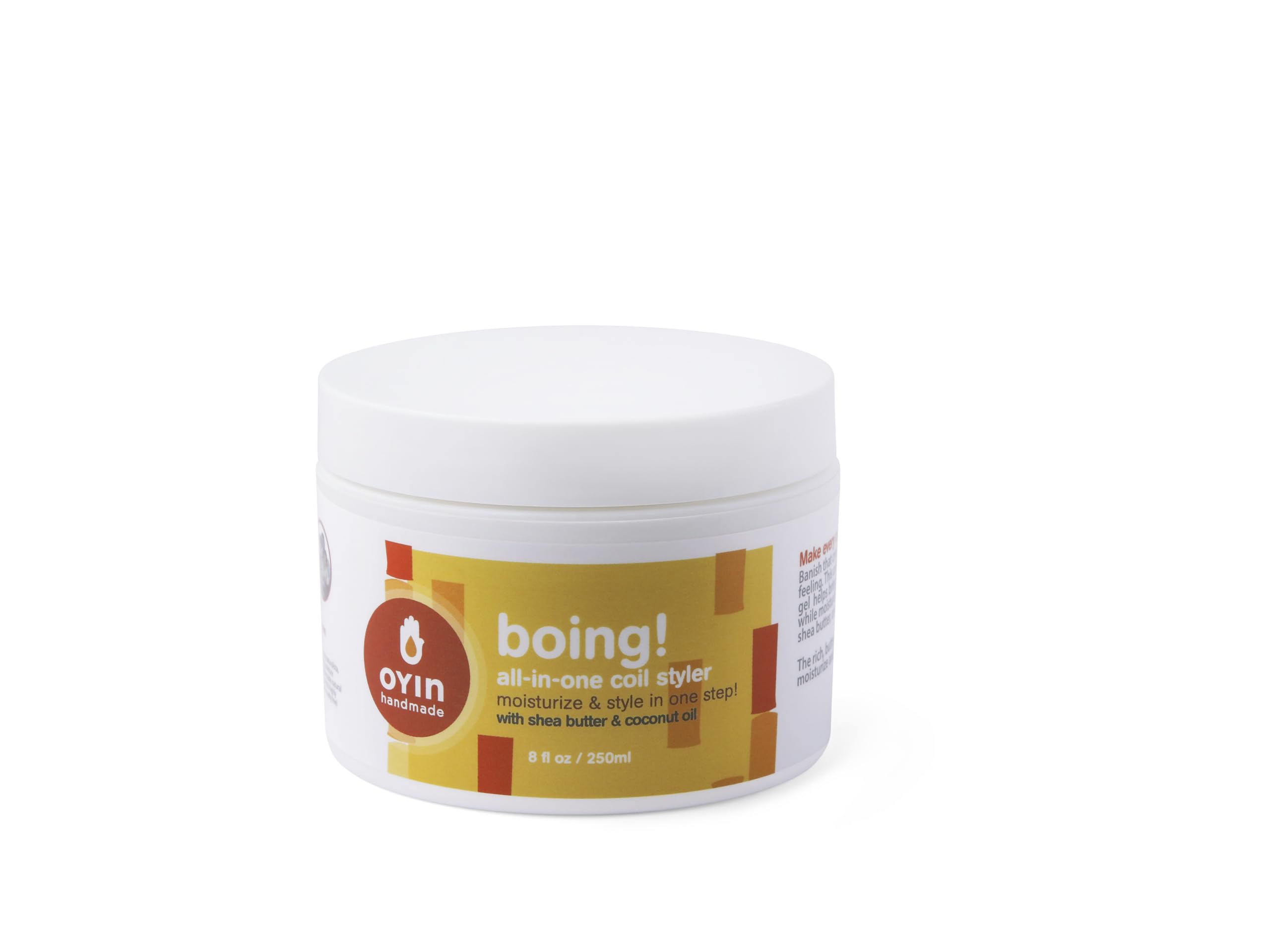 Oyin Handmade Boing! All-In-One Moisturizing Coil Styler | 8 oz