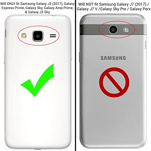 Galaxy Express Prime Case, Galaxy Amp Prime Case, Coveron [Paladin Series] Slim Fit Hard Protective Modern Style Phone Case For Samsung Galaxy Express Prime/Amp Prime - Teal & Black #TOP1