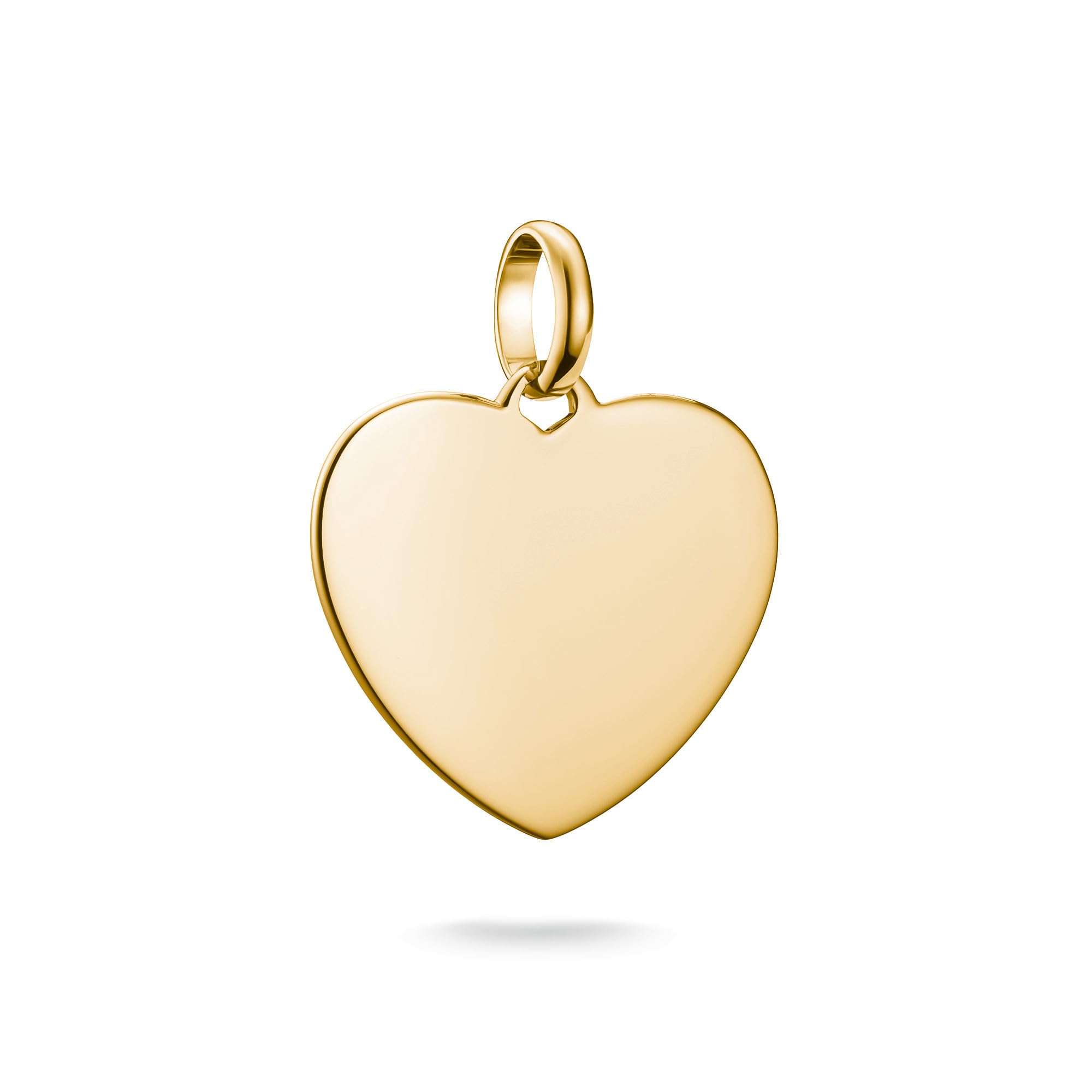 THOMAS SABO Charm Club Connect Gold Plated Large Heart Charm CC1274-413-39