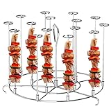 Linsition Soporte para Pinchos | Brocheta Vertical Duradera para freidora de Aire - Compatible con ollas a presión y para Foodi, Accesorio Kabob Grill Instapot