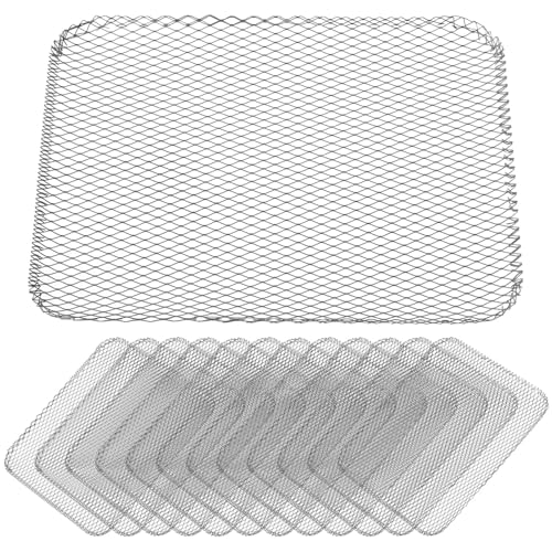 Forros desechables antiadherentes con malla rectangular para asar de forma limpia y cómoda 4
