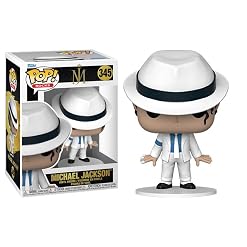 POP Rocks : Michael Jackson – (Lean) Smooth Criminal Funko Figurine en vinyle (livrée avec étui de protection compatible), multicolore, 9,5 cm - Les Beatles, Paul McCartney, John Lennon, RIngo Starr, George Harrison POP Rocks : Michael Jackson – (Lean) Smooth Criminal Funko Figurine en vinyle (livrée avec étui de protection compatible), multicolore, 9,5 cm – Image 2