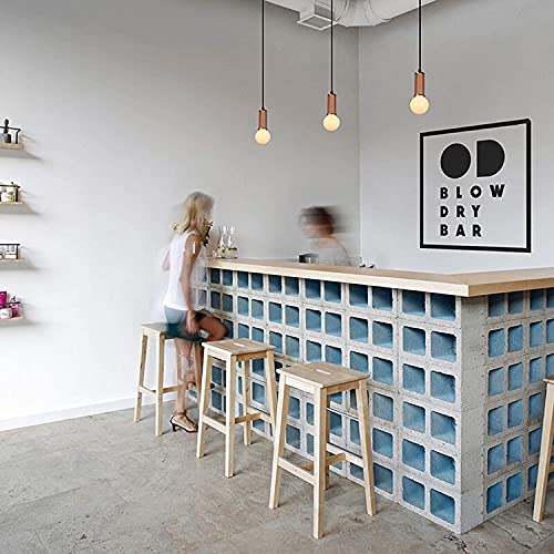 Candelabros nórdicos LED de techo para sala de estar y pasillos de hogar 4