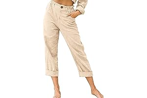 Petite Ladies Cropped Pants - Comfort in Your Cart