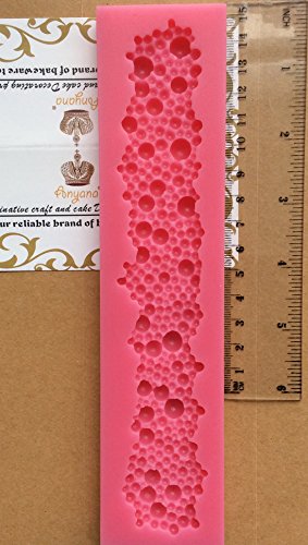 Anyana Different Size Of Round Pearls Bubbles Baking Molds Silicone Fondant Molds Cake Decorating Tools Gumpaste Cupcake Topper Decorations Party Resin Clay Chocolate Candy Molds Non Stick Easy To Use #TOP2