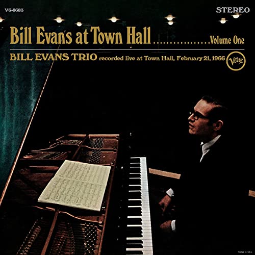 Portada del vinilo At Town Hall, Volume One de Bill Evans Trio
