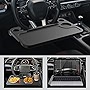 Mega Racer Steering Wheel Car Tray Table - Travel, Meal or Workstation, for Car, Truck, SUV, Van - Automotive Accessories, Car Essentials, Universal Fit, 1 Piece