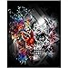 Produktbild Drawing Paint by Numbers Tiger and Skull DIY Gift for Child Adults On Canvas-Rahmen 40X50Cm