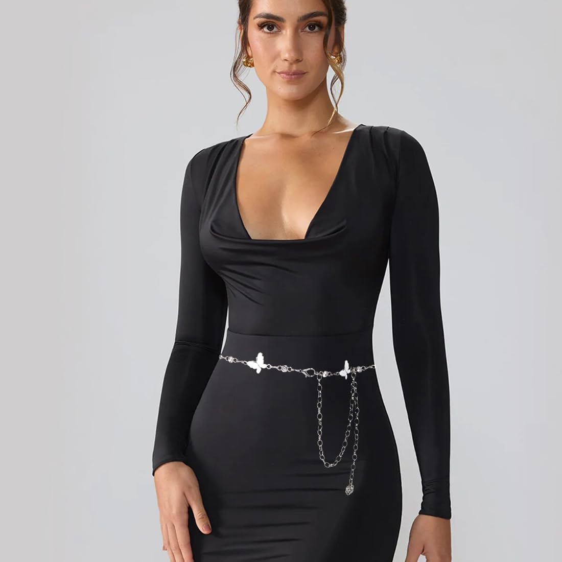 Metal Waist Chain Body Belly Belt Chains Jewelry Accessories for Women