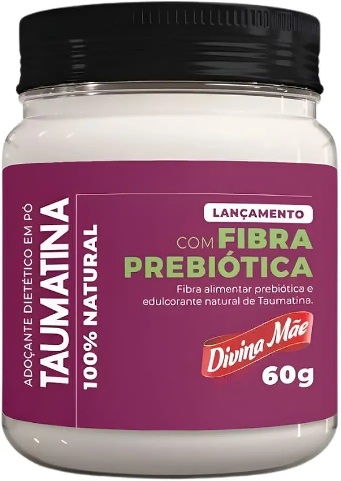 Adoçante Taumatina Em Pó 60g Divina Mãe