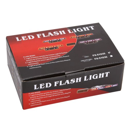 Koolertron 18 LED veicolo luci stroboscopiche per