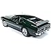 1973 Ford Mustang Mach 1 Dark Green with Silver Stripes from Hot Rod Magazine Limited Edition to 1002 Pieces 1/18 Diecast Model Car by Autoworld AMM1144