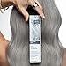 AGE beautiful Pure Silver Demi Liqui-Creme 5-Minute Toner | Blend & Enhance Gray Hair with Soft Gray Tones | Neutralize Yellow Tones | Professional Salon Color