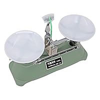 Vista 7 de HHNIULI Lab - Balanza mecánica – Mesa de doble bandeja de equilibrio para laboratorio