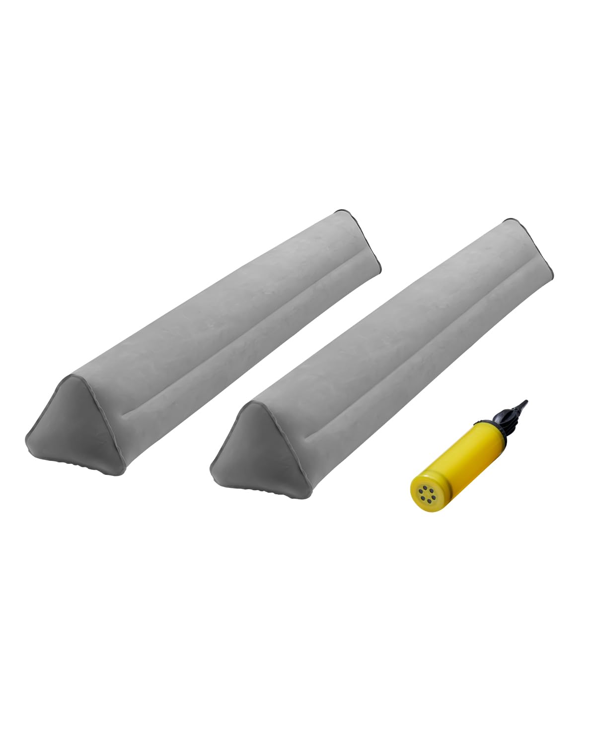 VEVOR Bettgitter Rausfallschutz 1205x160x180mm - aufblasbares Bettschutzgitter mit Handpumpe (2er-Set)