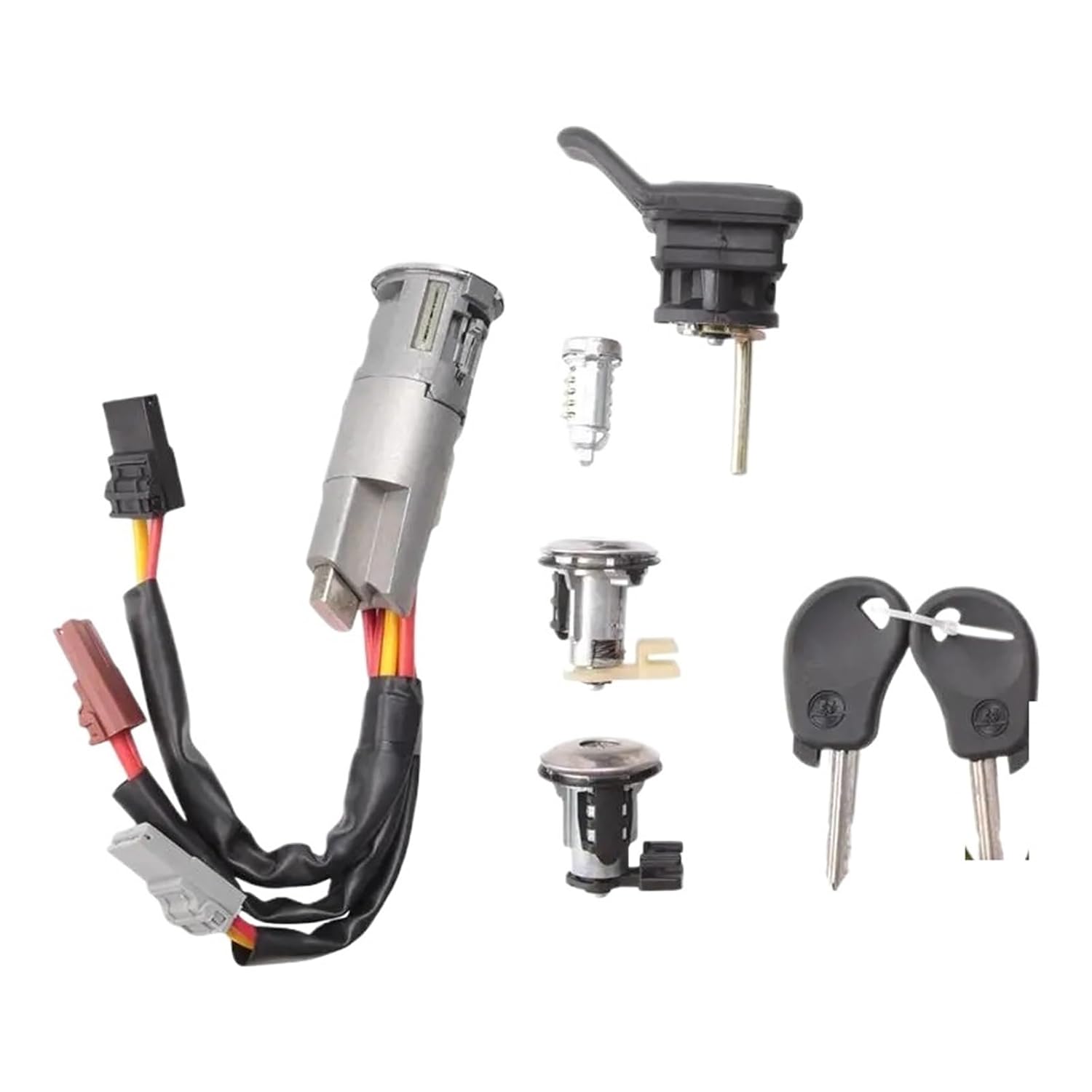 Car Door Lock Cylinder Ignition Switch Tailgate Fuel Fit for Citroen ZX (N2) 4162F7