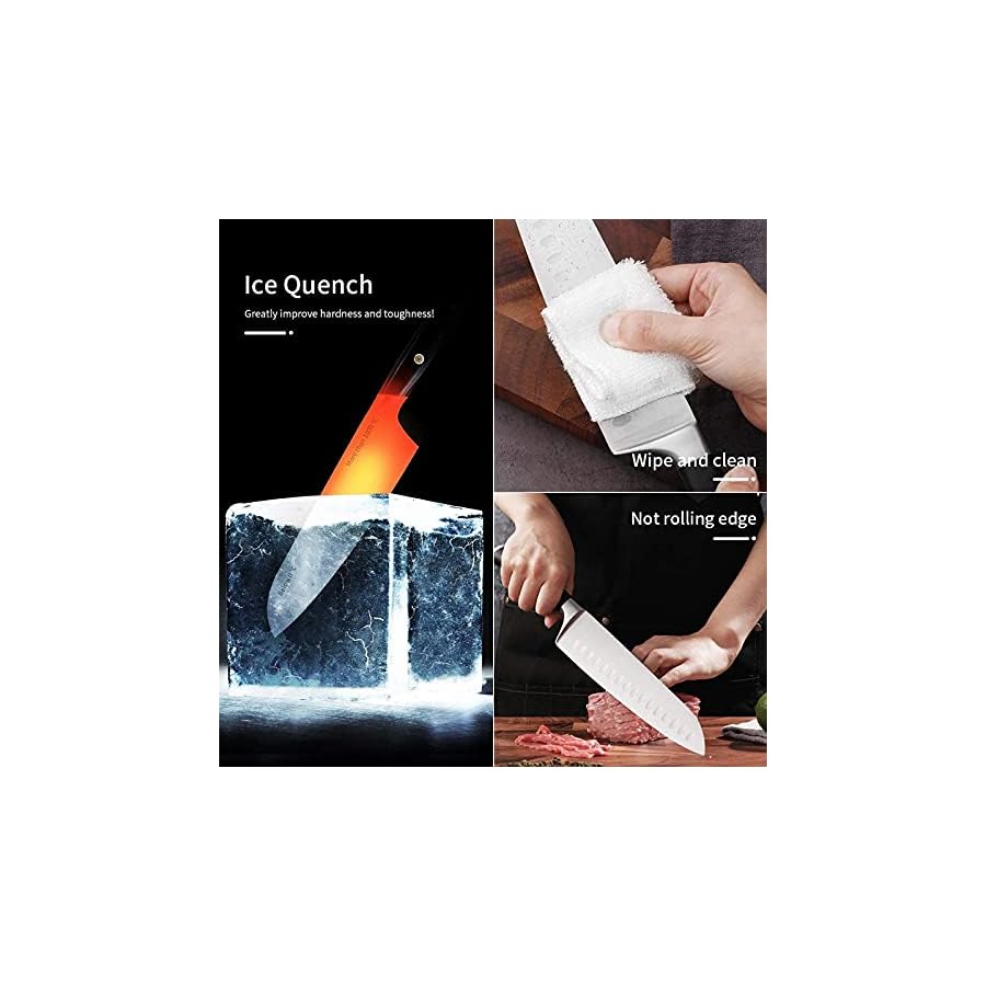 MAD-SHARK-Kitchen-Knife-Chefs-Santoku-Knife-8-Inch-German-High-Carbon-Stainless-Steel-Chef-Knife-Super-Sharp-Multipurpose-Chopping-Knife-for-Meat-Vegetable-Fruit-with-Ergonomic-Handle-Gift-Box MAD SHARK Kitchen Knife, Chef's Santoku Knife 8-inch, German High Carbon Stainless Steel Chef Knife, Super Sharp Multipurpose Chopping Knife for Meat Vegetable Fruit with Ergonomic Handle & Gift Box