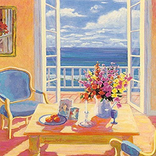 BUY ART FOR LESS Ocean Breeze by Suzanne Hoefler 28 X 22 Poster