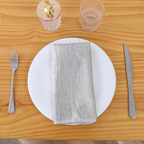 Servilletas de Tela Jacquard Majestic Giftware 6 unidades miniatura 1