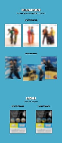 Miniatura 5 de NCT Dream Beatbox 2nd Album Repackage PhotoBook Ver NEW SCHOOL Cover 1p Folding Poster On Pack+Booklet+PhotoCard+Sticker+Tracking Sealed