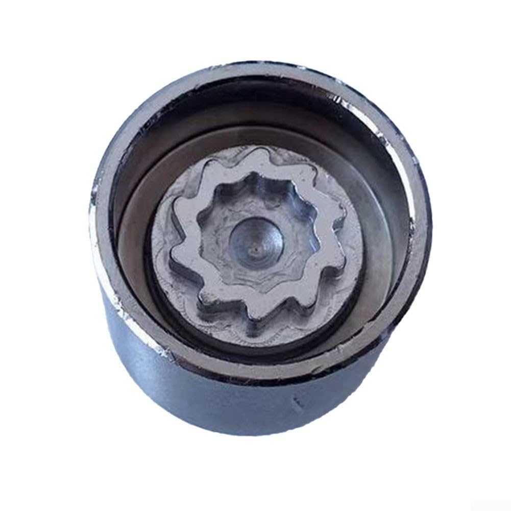 Zilimontt 525 Wheel Lock Wheel Bolt Set Rims Lock Dispositivo antifurto,Adattatore per blocco cerchio,3D0698137 Antifurto di pneumatici per auto per sedili