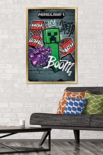 Poster Minecraft Creeper Do Not Enter pour porte de chambre - 2