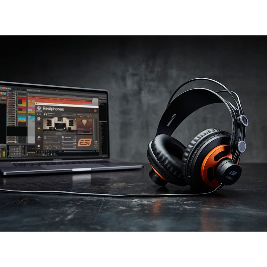 Esi Extra10 - Auriculares de estudio + trípode keepdrum