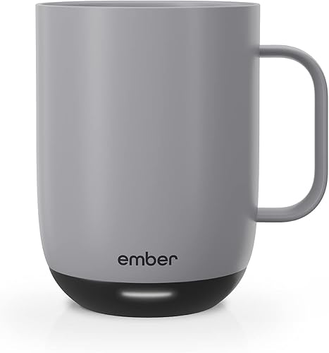 Miniatura 4 de Ember Taza inteligente con control de temperatura, 2, 14 onzas, taza de café calentada controlada por aplicación con duración de la batería de 80