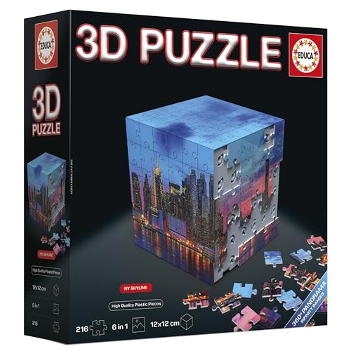 Puzzle 3D 216 pièces Educa NY Skyline - vue 5