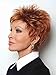 Power Petite Avg Wig Color R56/60 SILVER MIST - Raquel Welch Wigs Short Boy Cut Spiky Smooth Synthetic Women's Memory Open Weft Breathable