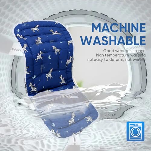 Baby Sitzauflage für Kinderwagen,Baby Sitzeinlage aus 100% Baumwolle Weiche und Reversible Autositz Kinderwagenauflage für Babyschale Buggy