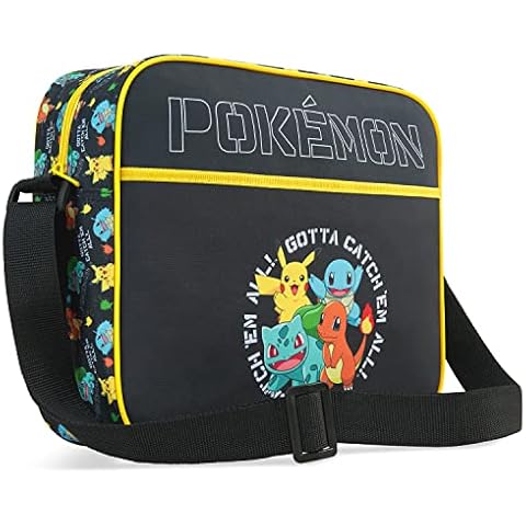 Pokemon Bandolera Niño con Pikachu, Squirtle, Bulbasaur y Charmender Cover