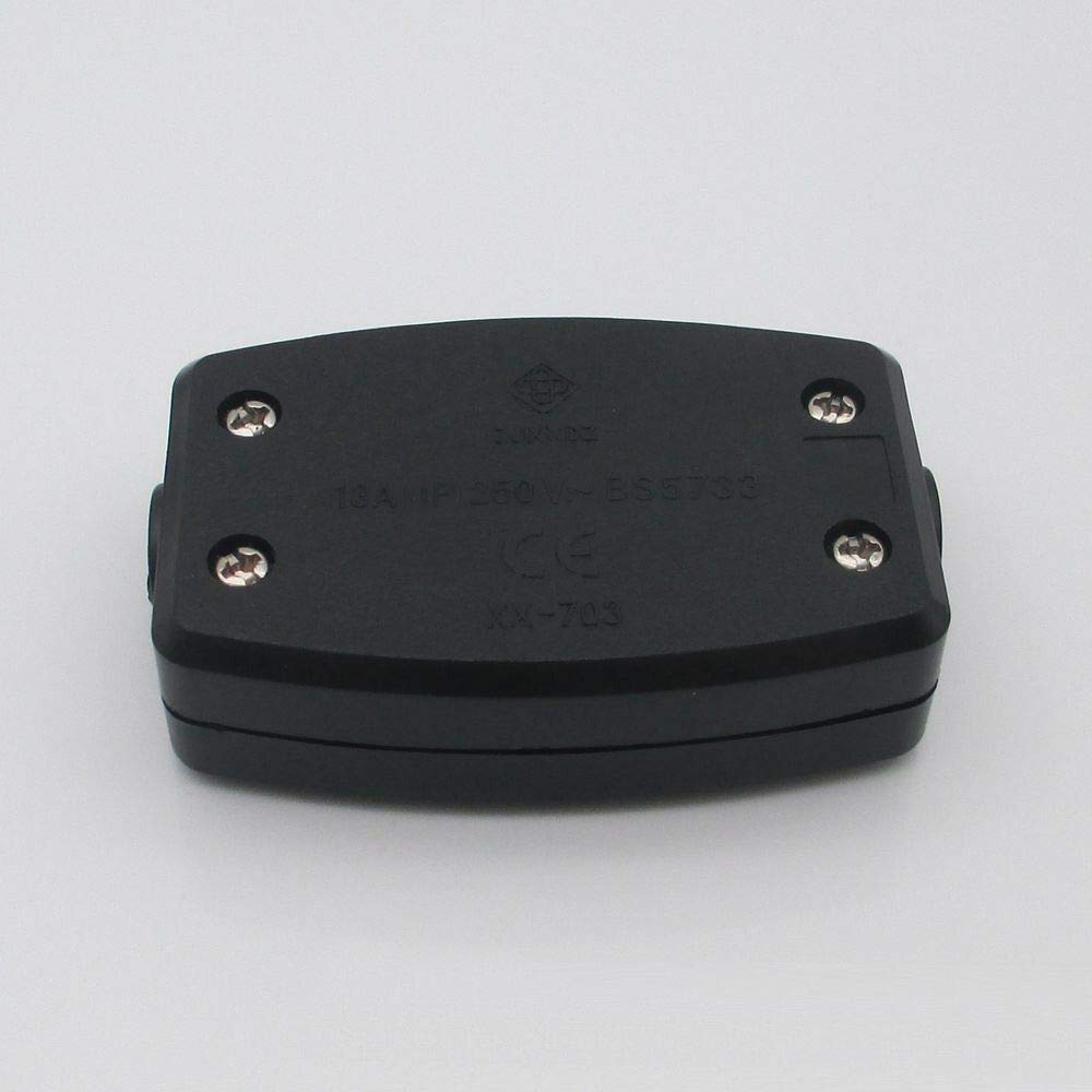 Buy BETOOL Junction Box Black, 13A 250V Cable Connector Box 3 Terminal