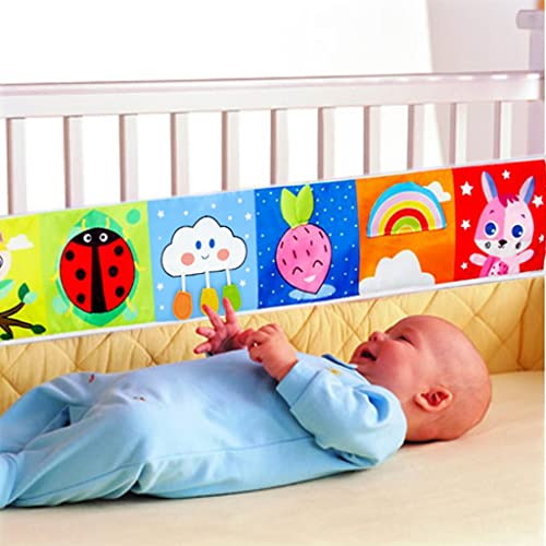 Image of SNOWIE SOFT Rabbit Baby Toys Cloth Books for Babies 0 to 3 years, Soft Toys Sensory Book for Babies 6-12 Month, Baby Toy for 0 to 6 Month Portable Washable Early Educational Activity Baby Sensory Toy