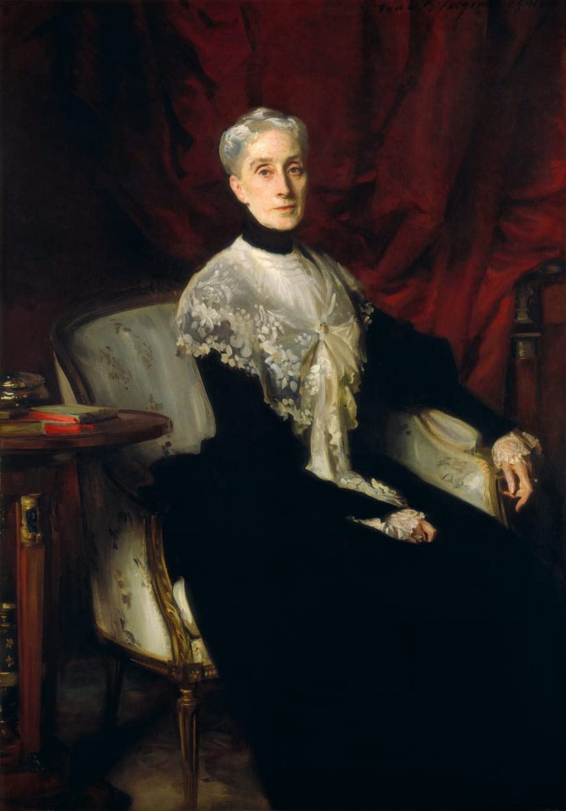 Tableau John Singer Sargent Ellen Peabody Endicott image sur toile 60x90cm - 5