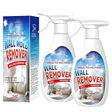 1/2PCS Potente Spray Antimuffa per Pareti, Wall Mold Remover Spray, Piastrelle e Superfici, ad Azione Rapida, Smacchiatore Multisuperficie Bagno, Cucina, Piastrelle, Legno, Tessuto (2PCS)