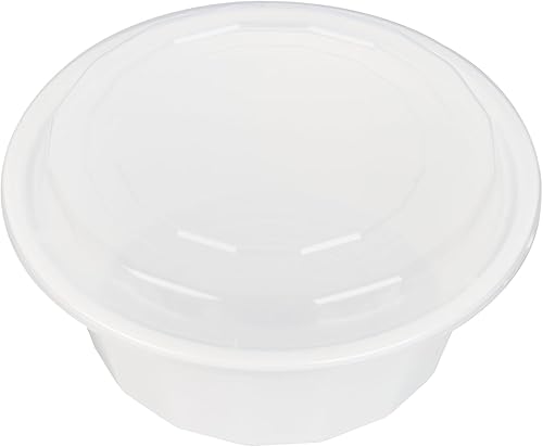 Miniatura 44 de Restaurantware Asporto - Cajas para llevar de 16 onzas, 50 recipientes de alimentos para llevar para microondas, tapas de plástico transparente Negro