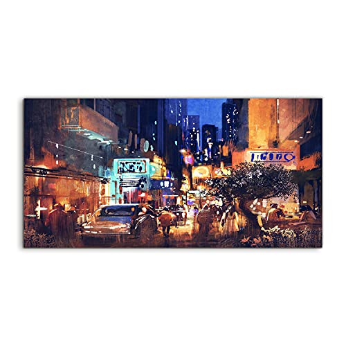 Art mural acrylique 120x60cm pour créer une ambiance moderne dans la chambre