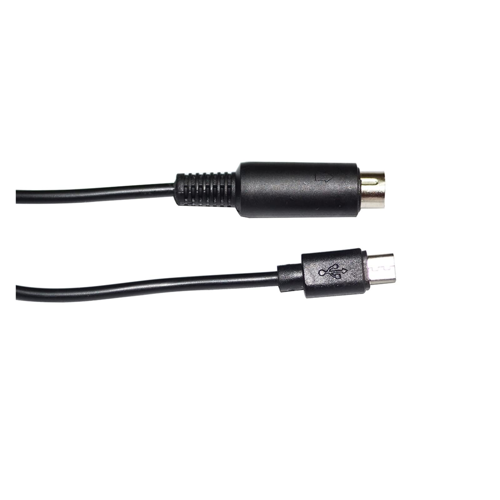 Micro USB A M~ni DIN 7 Pin MD7 Macho IK Multimedia Stream Teclas 2 Pro Duo I/O Midi Teclado PC Cable DE EXTENSIÓN DE Datos (Size : 2m)