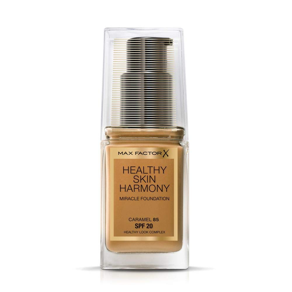 Max Factor Healthy Skin Harmony Foundation, SPF 2, 85 Caramel, 30 ml