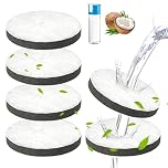 6 Pcs MicroDisc Water Filter Replacement Filter Discs for Brita Fill Go Bottles Carafes Water Bottle Filter Discs Removes 99% of Chlorine Lead PFAS Microplastics Other Impurities in Drinking Water