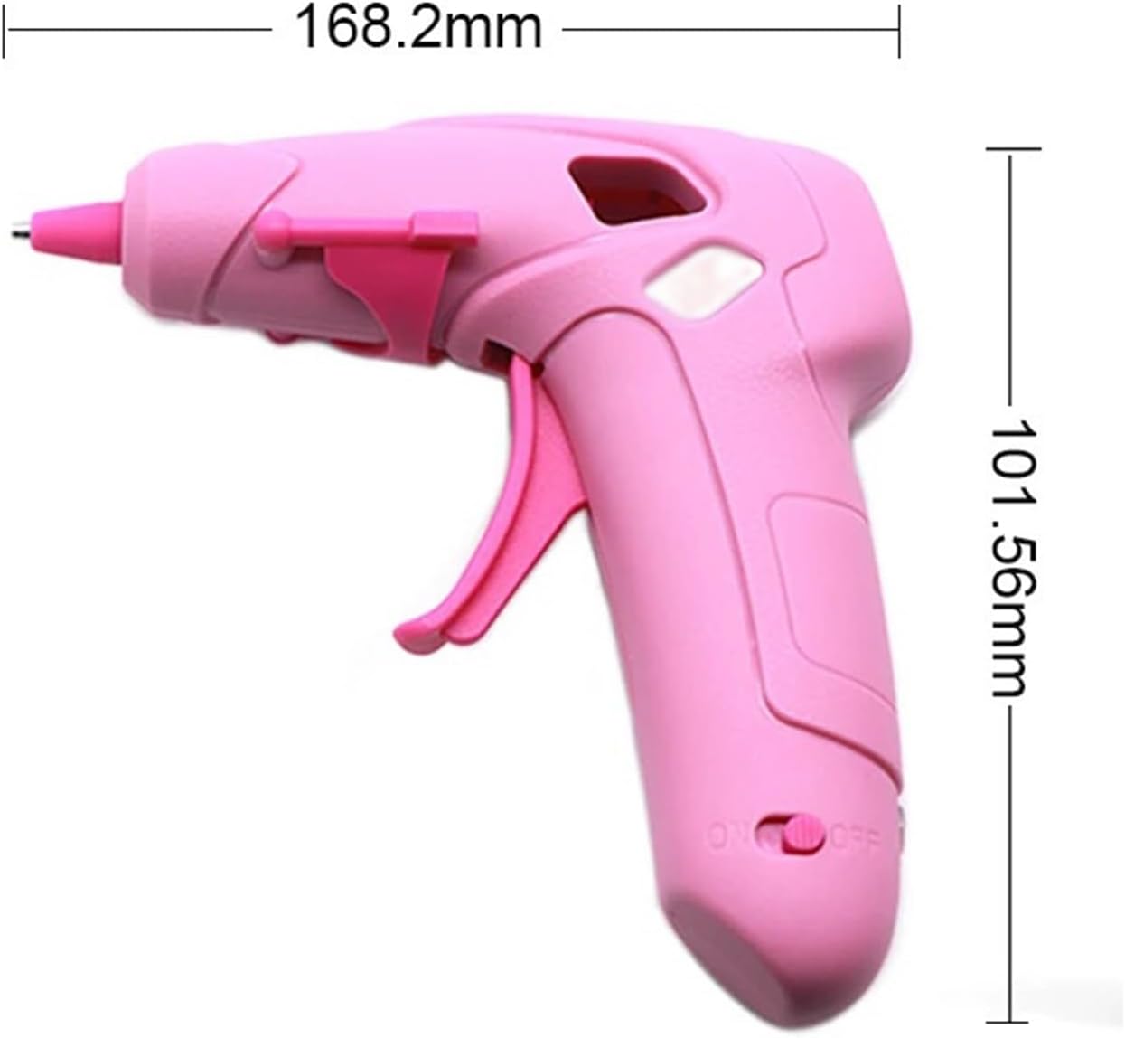 GRFIT Hot Melt Glue Gun 20pcs 7x100mm Glue Sticks USB Rechargeable Wireless Glue Gun Repair Tool Home DIY (Color : Red with 20 sticks), jinyi2016SHOP-1998