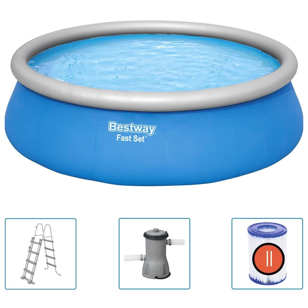 Fast Set Piscina hinchable redonda 457 x 122 cm