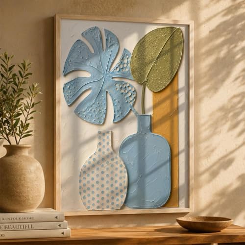 Image of kotart Boho Art Home Decoration Painting | Boho Painting With Frame For Living Room Bed Room Hotel Wall Decor Digital Reprint (14X20 inch)