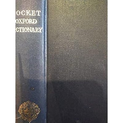 Pocket Oxford Dictionary